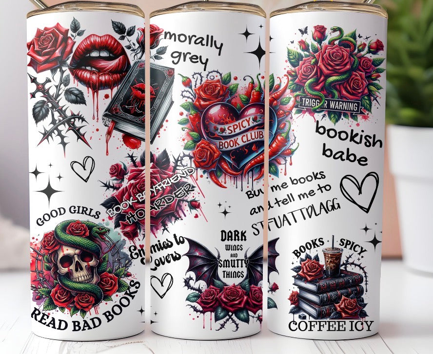 Dark romance reader tumbler