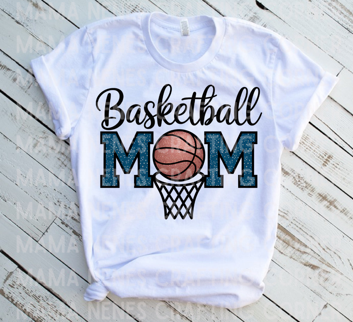 Basketball mom (slate)