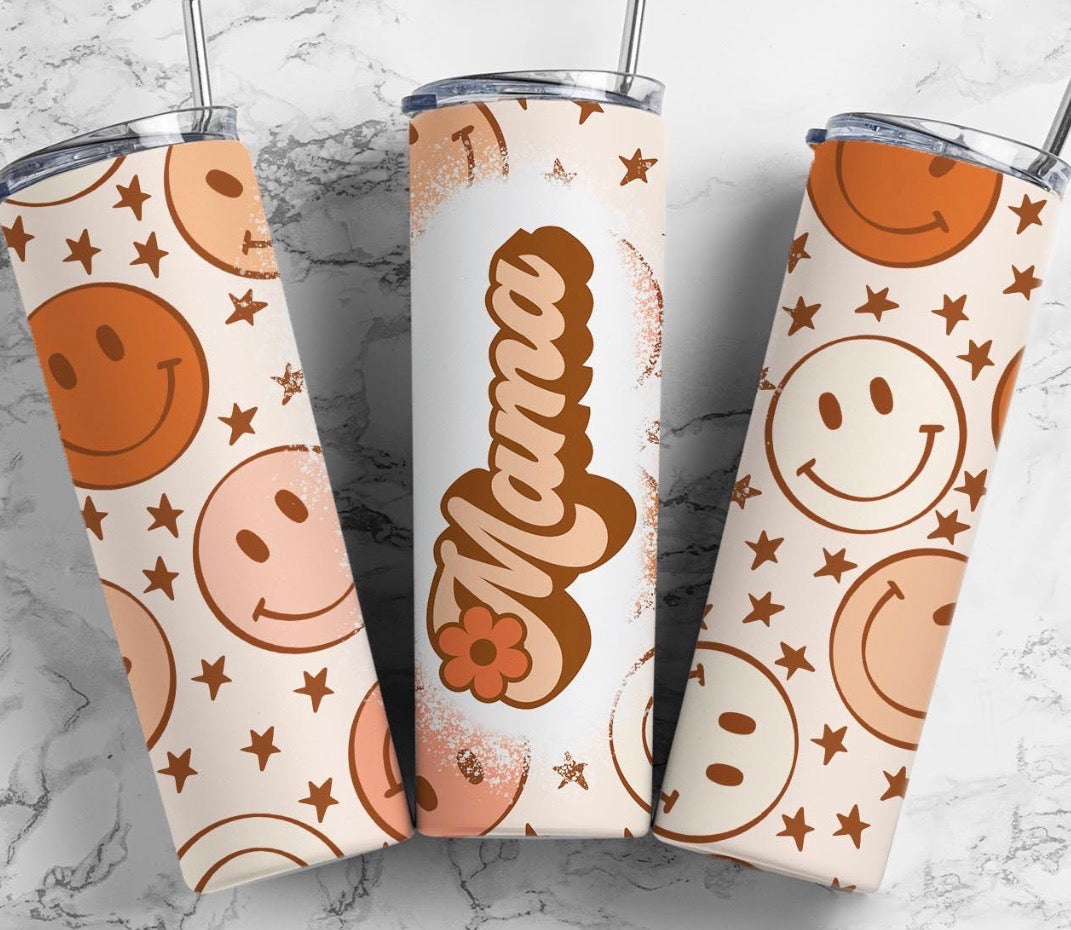 Retro mama tumbler