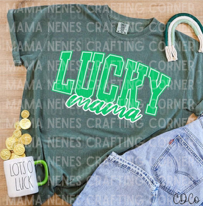 Lucky Mama (green)