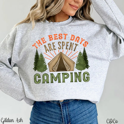 The best days are spent camping