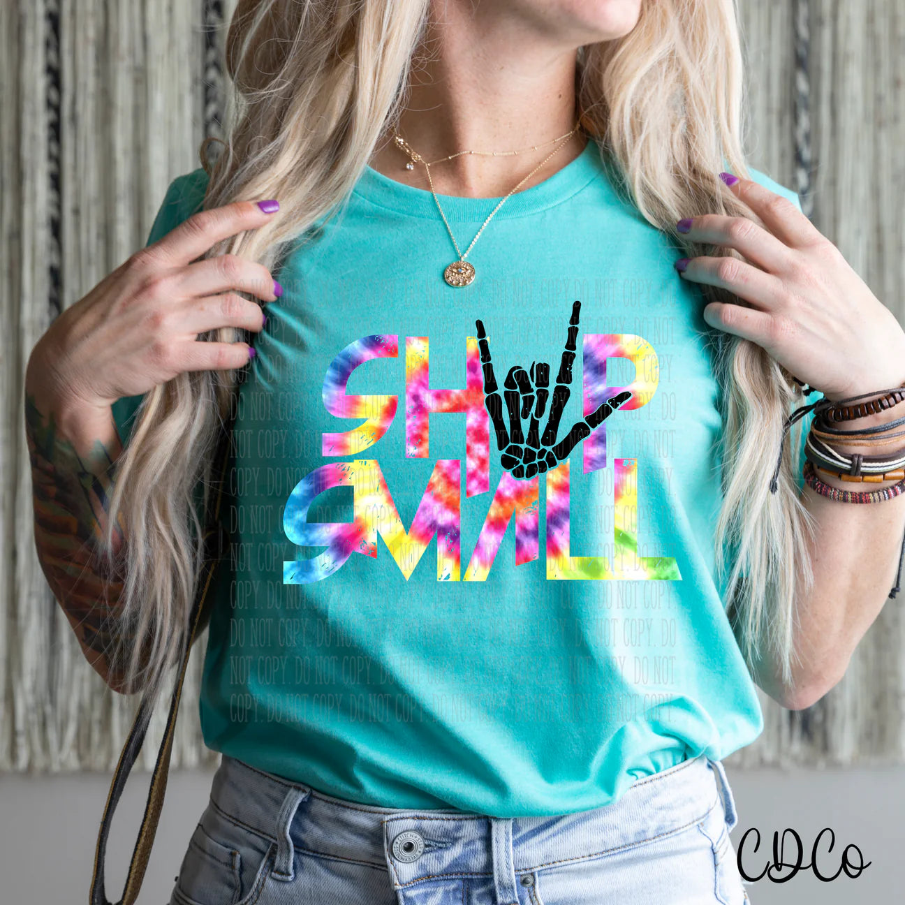 Shop small tie-dye