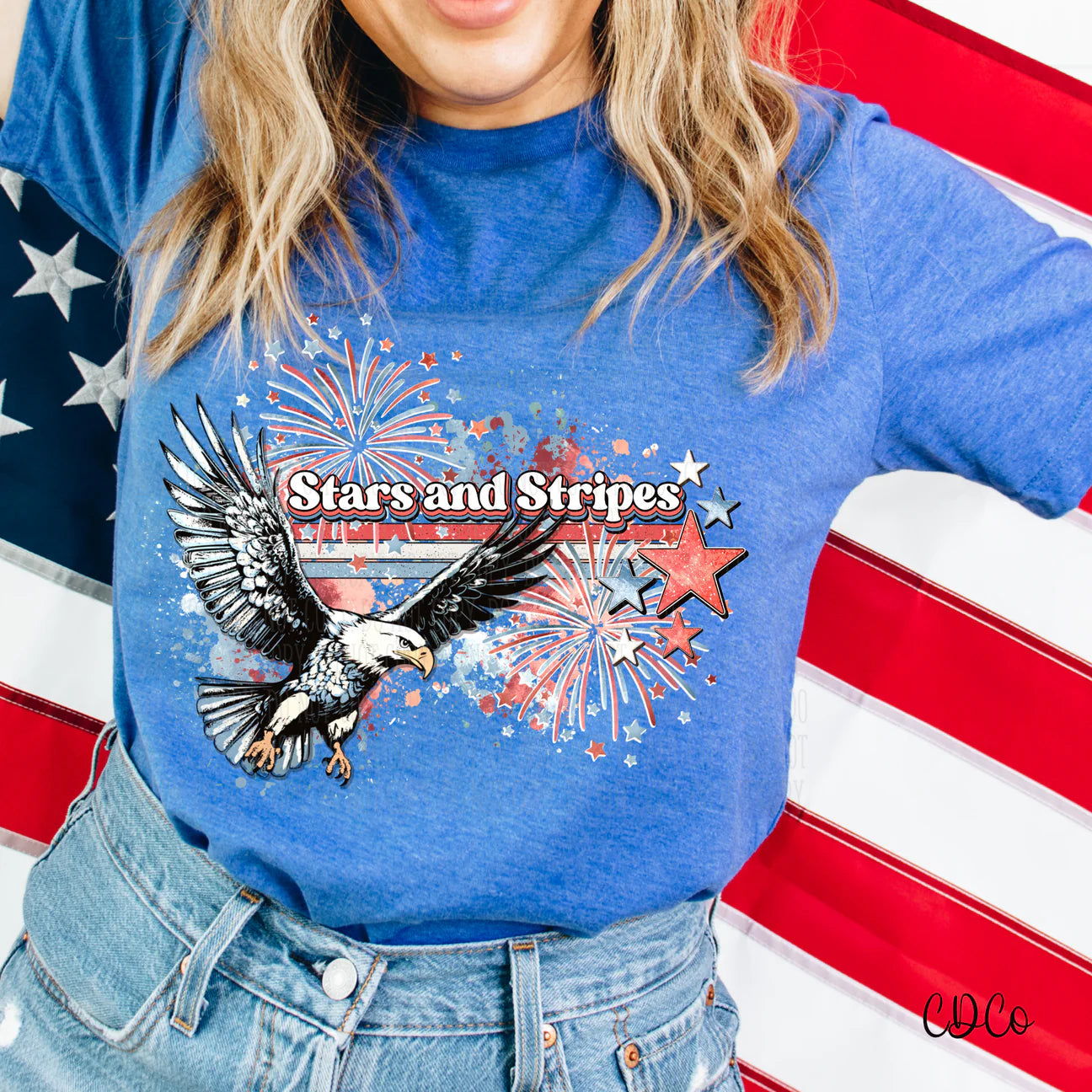 Stars & stripes eagle
