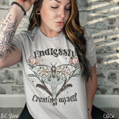 Endlessly creating myself