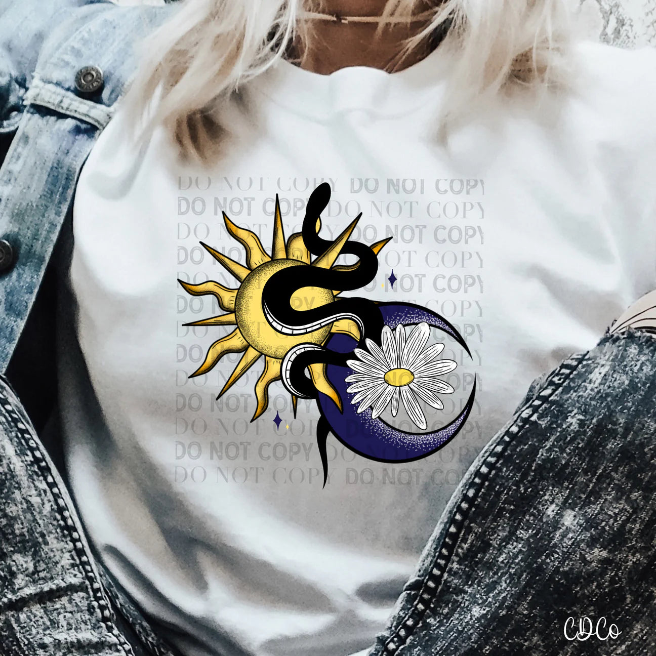 Snake sun and moon