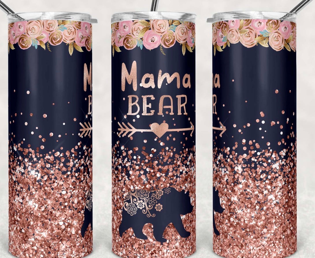 Mama bear tumbler