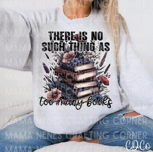 There is no such thing as too many books