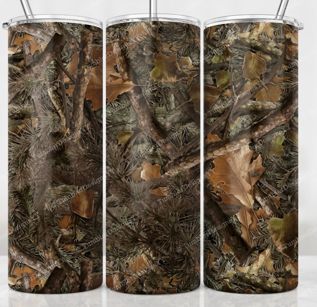 Camouflage tumbler