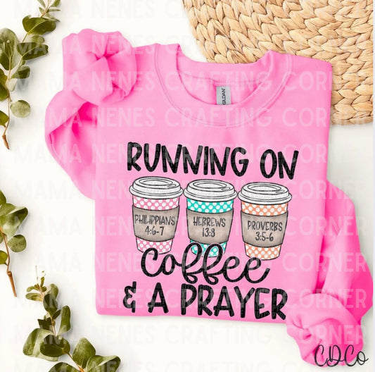 Running on coffee and a prayer