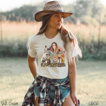 Wildflowers & wild horses