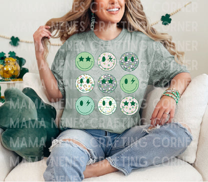 Retro lucky collage
