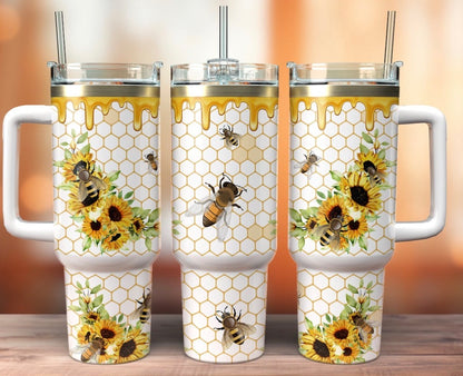 Bee comb tumbler (read description)