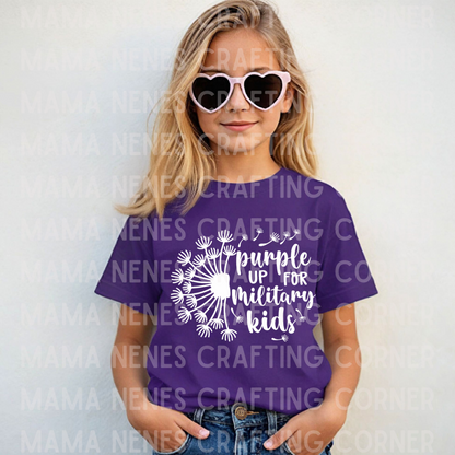 Purple up for military kids