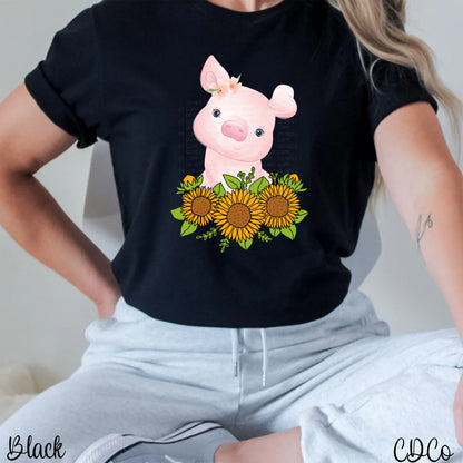 Sunflower pig