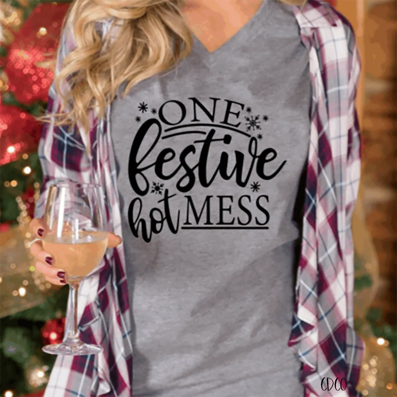 One festive hot mess