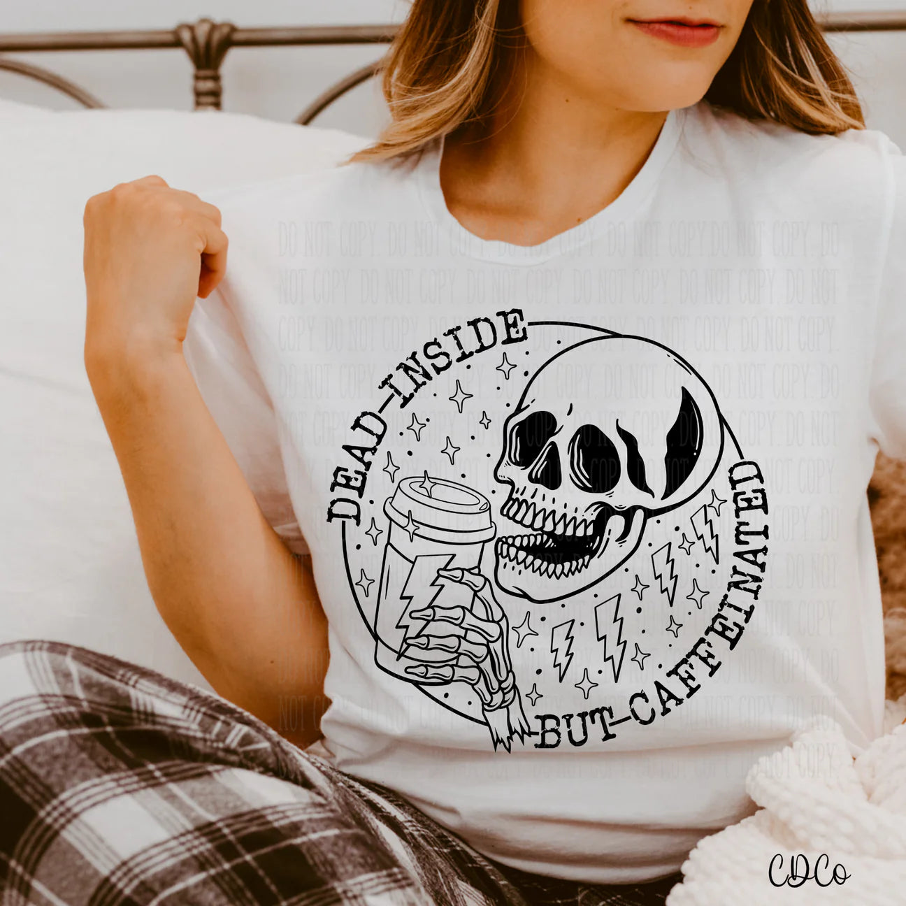 Dead inside but caffeinated skellie
