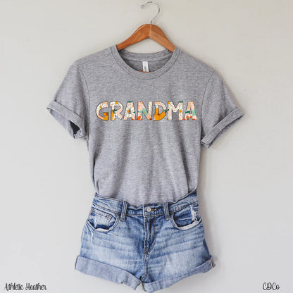 Floral block names- grandma