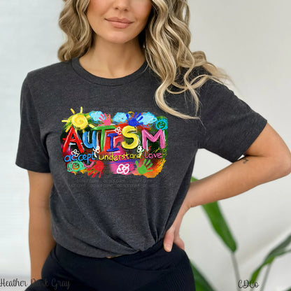 Autism accept understand love bright