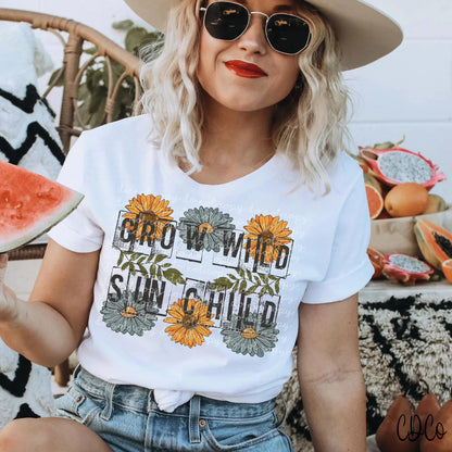 Grow wild sun child