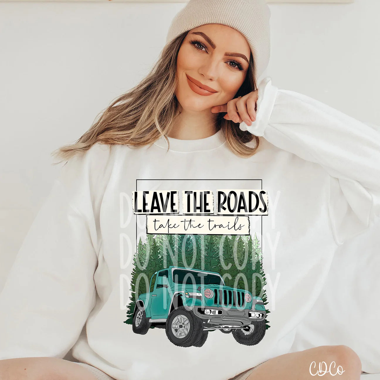 Leave the road take the trails