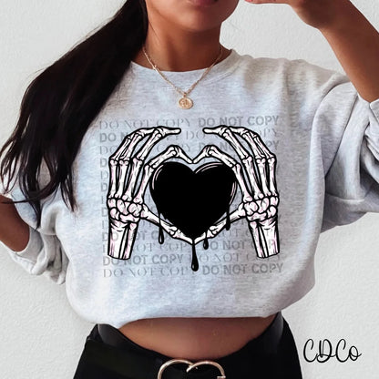 Drippy heart skellie