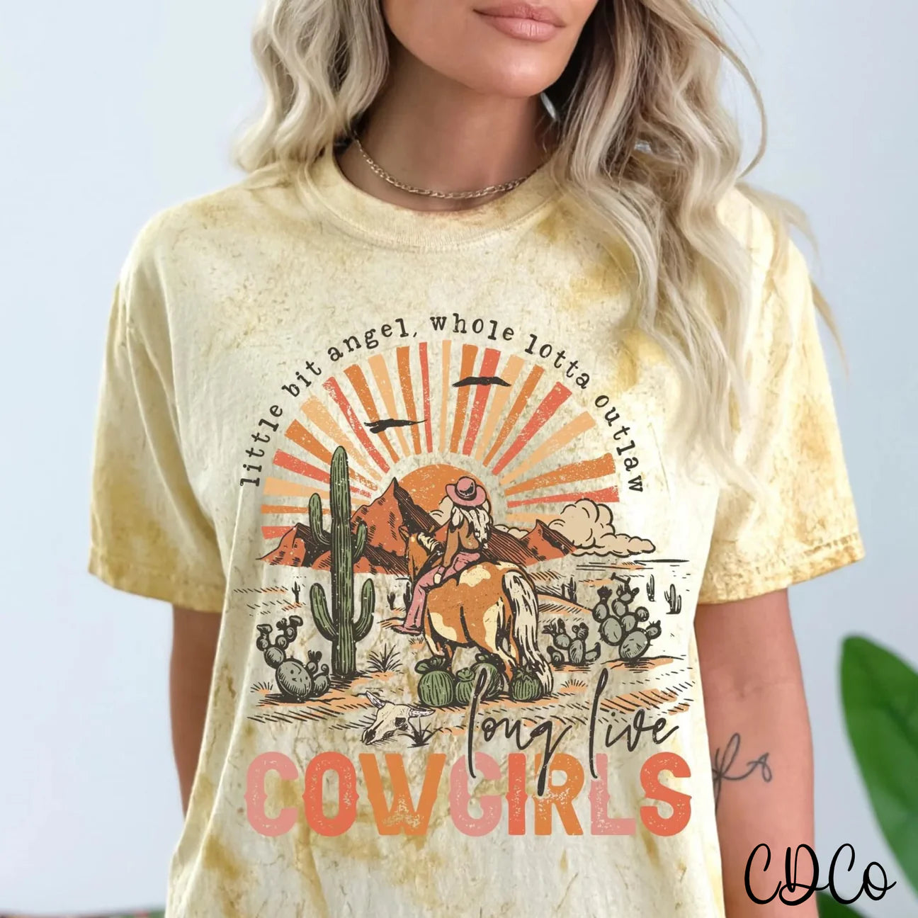 Little bit angel whole lotta outlaw