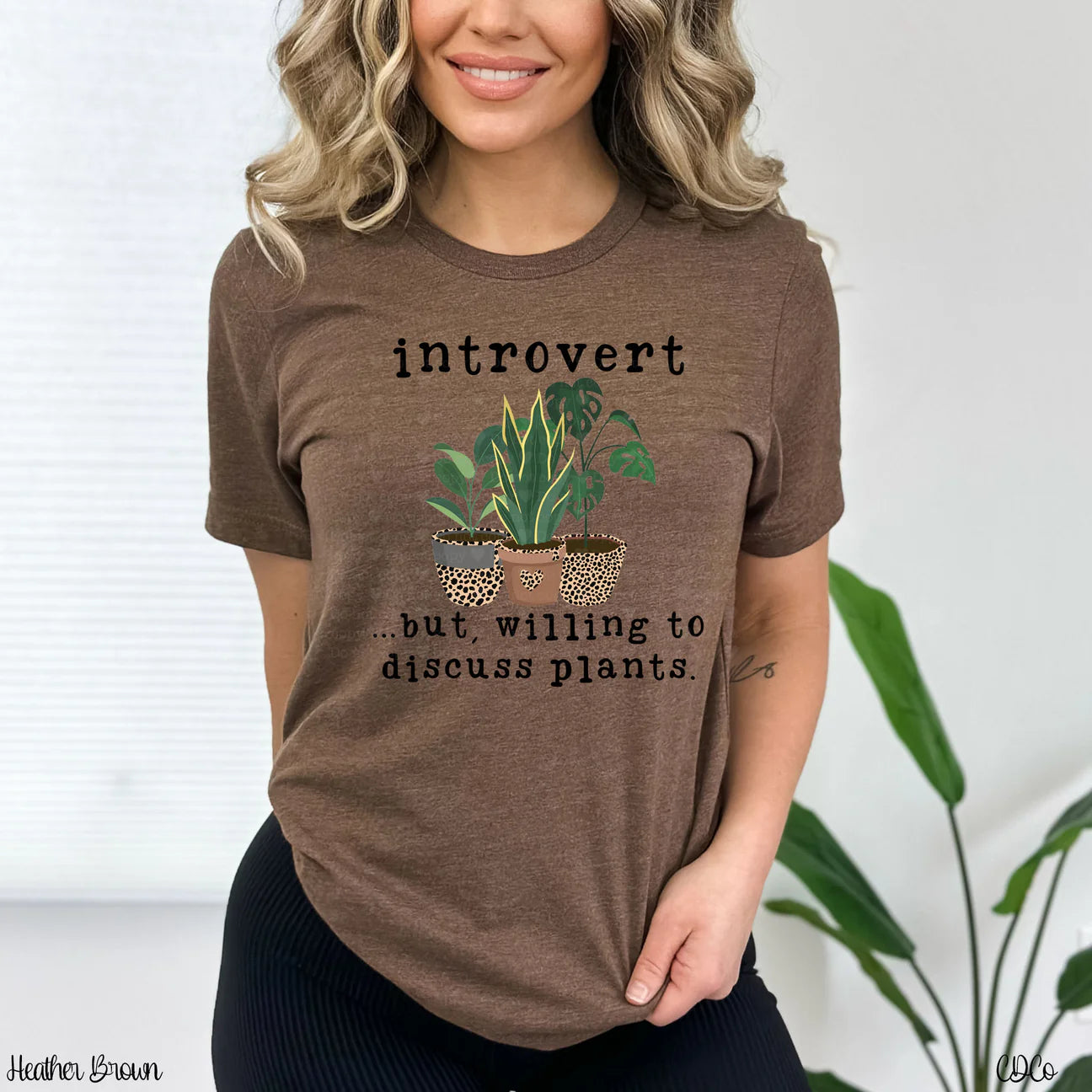 Introvert but willing to discuss plants