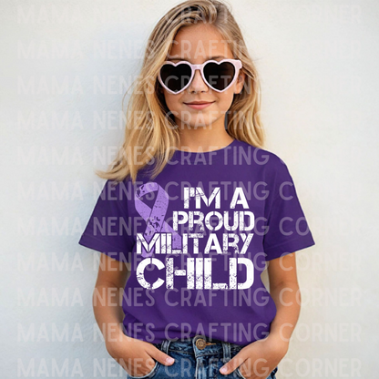 I am a proud military child