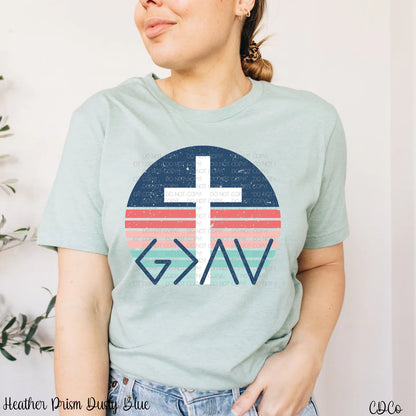 God is greater than the highs and lows