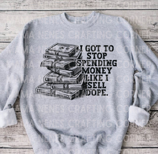 Spending money
