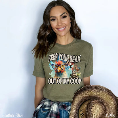 Keep your beak out of my coop