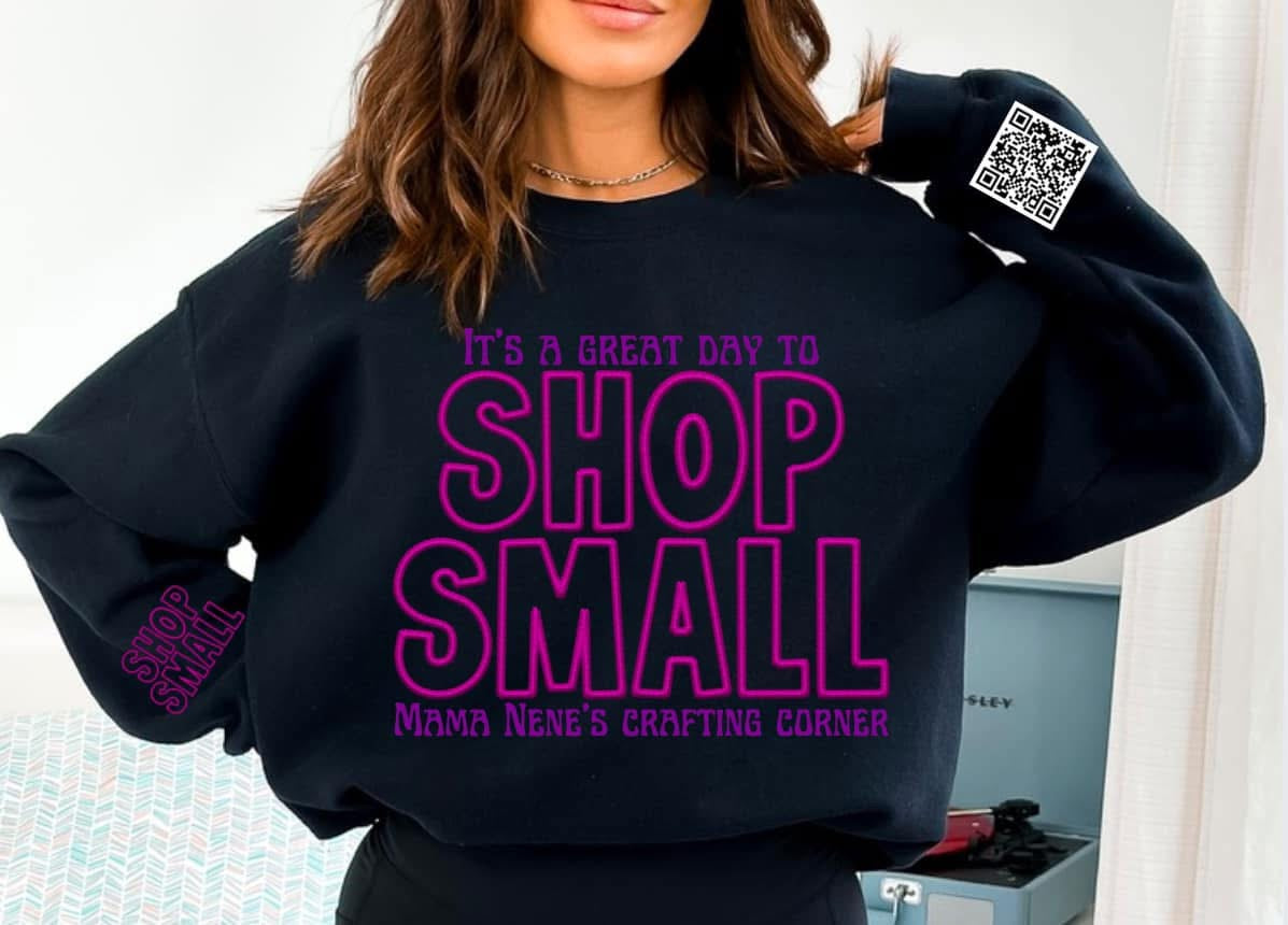 Shop Small (pink/purple)