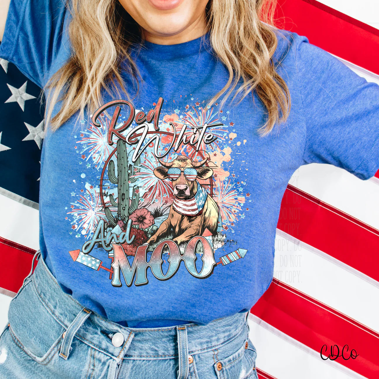 Red white and moo