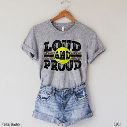 Loud and proud tennis