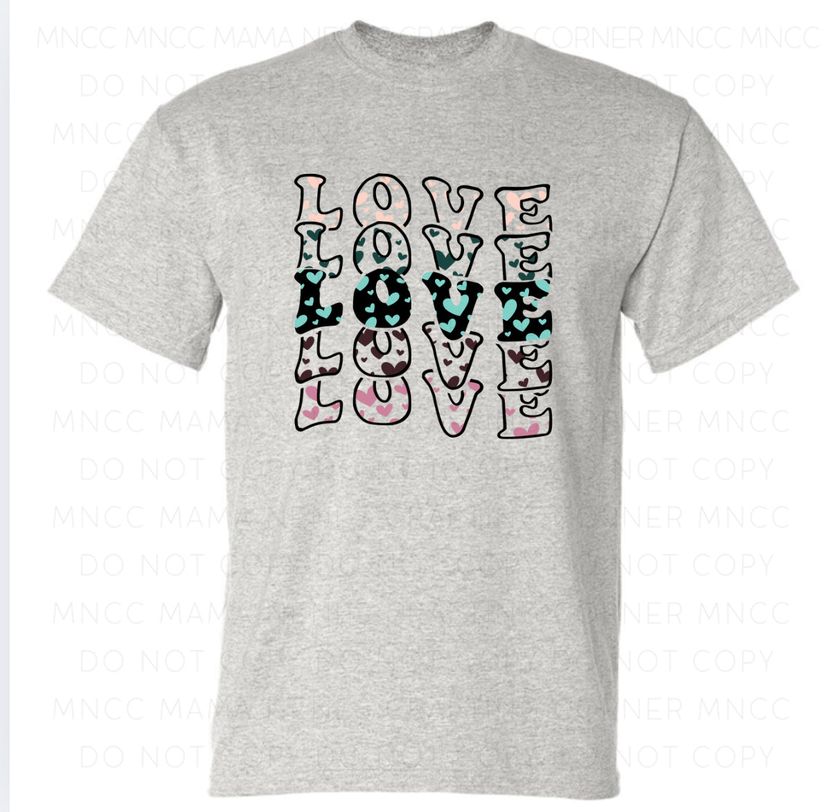 Love repeat hearts