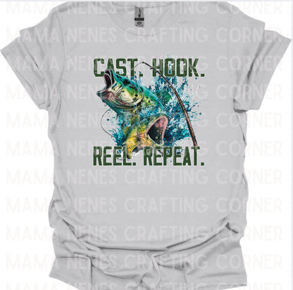 Cast, Hook, Reel & Repeat