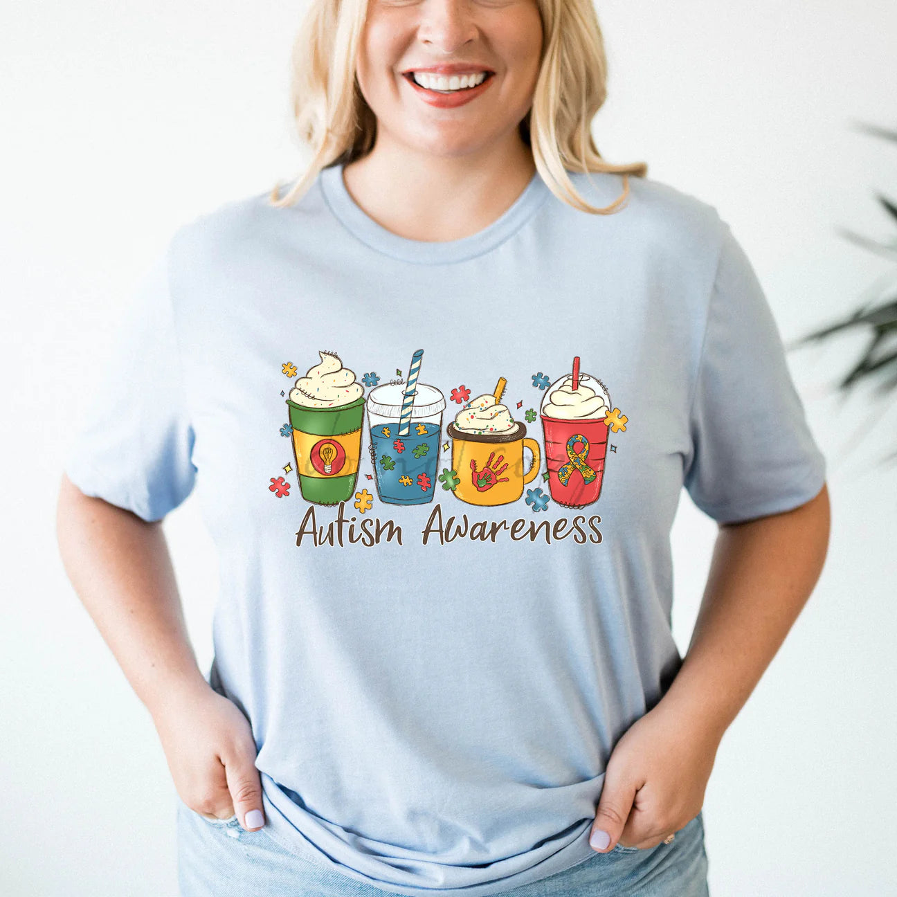Autism awareness coffee