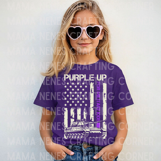 Purple up tank