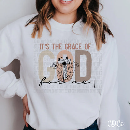 It’s the grace of God for me