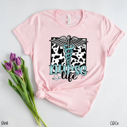 Nurse Life Cowhide