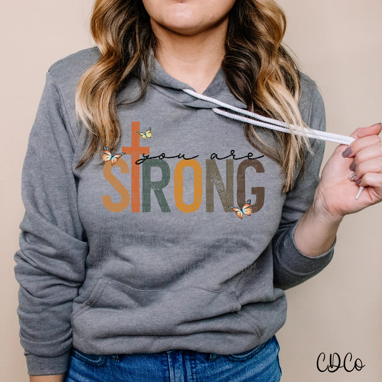 You are strong butterflies
